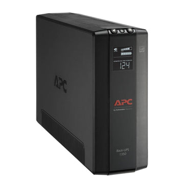 APC 1350, Compact Tower, 120V, AVR, LCD, 10 NEMA outlets (5 surge) Back-UPS